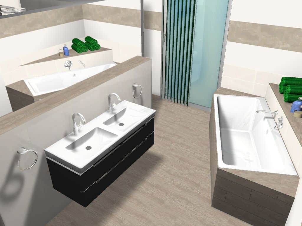 badezimmerplanung ohne dachschrägen