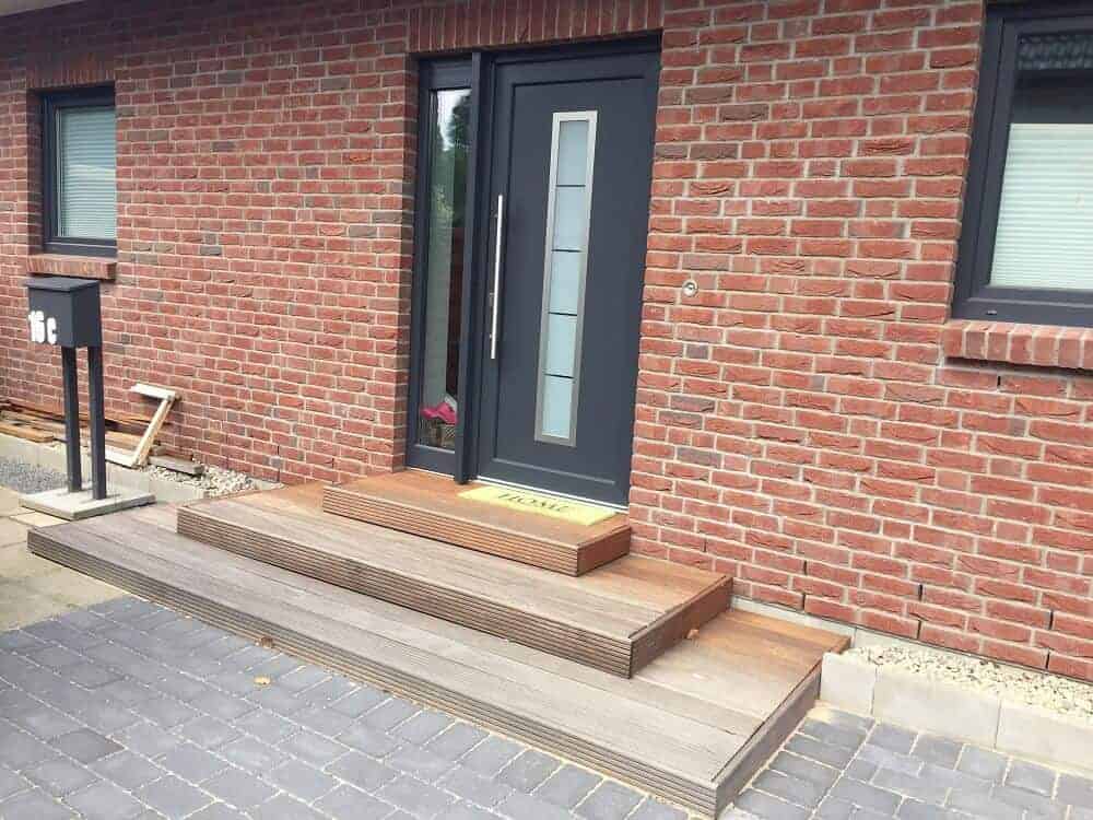 hauseingang gestalten die selbergebaute außentreppe ist fertig hauseingang gestalten die selbergebaute außentreppe ist fertig