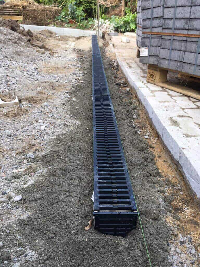 aco entwässerungsrinne auf die richtige höhe bringen aco entwässerungsrinne auf die richtige höhe bringen