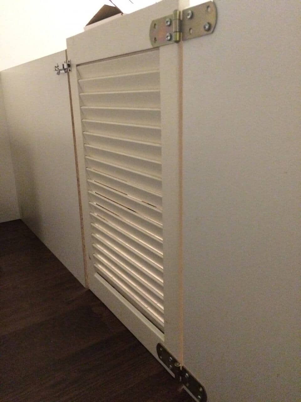 lamellentür für den kaninchenstall lamellentür für den kaninchenstall