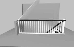 innentreppe mit treppengeländer skizze innentreppe mit treppengeländer skizze