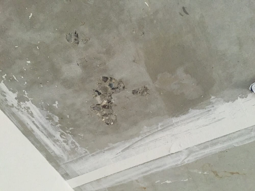 macken an der decke spachteln macken an der decke spachteln