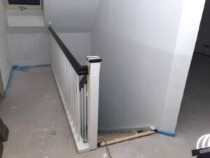 treppengeländer frisch montiert treppengeländer frisch montiert