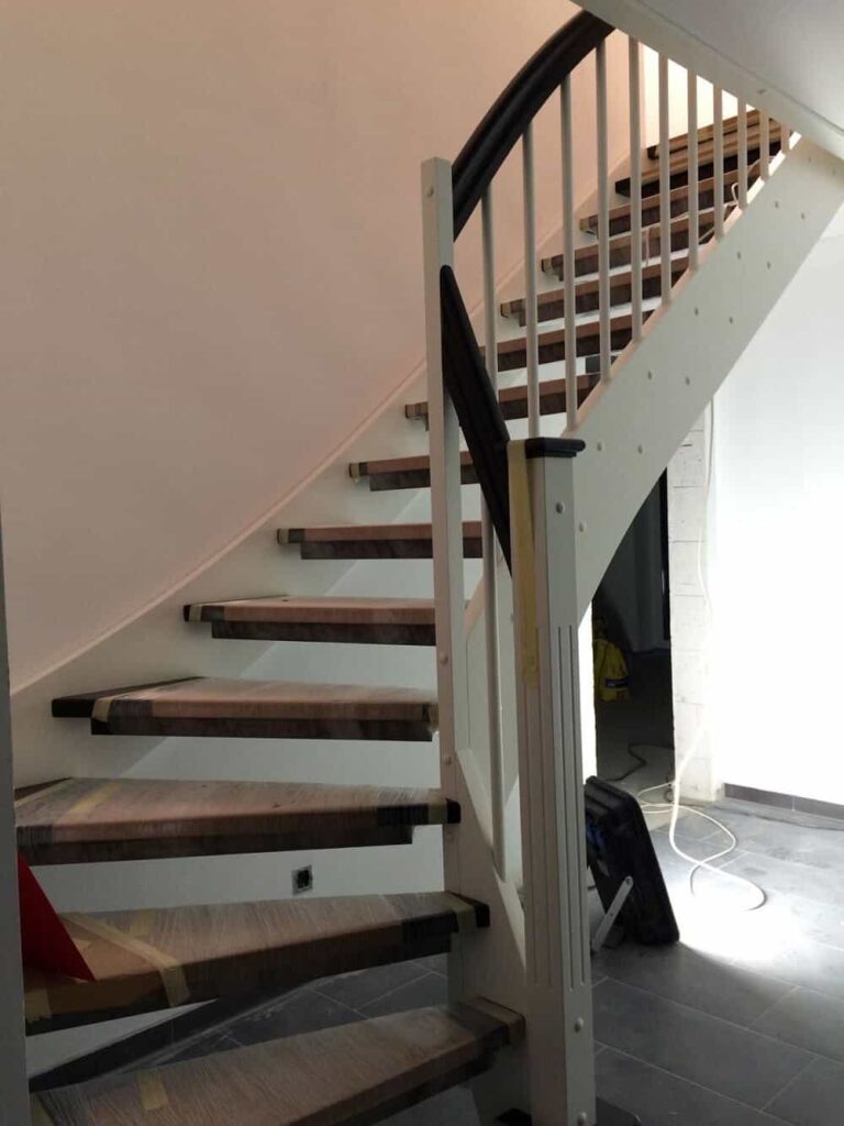 wangentreppe frisch eingebaut wangentreppe frisch eingebaut