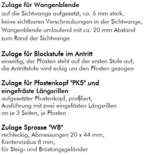 kostenpflichtige extras der wangentreppe kostenpflichtige extras der wangentreppe
