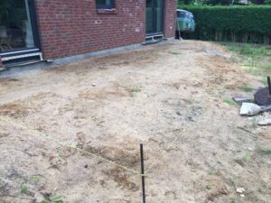 terrasse abstecken terrasse abstecken