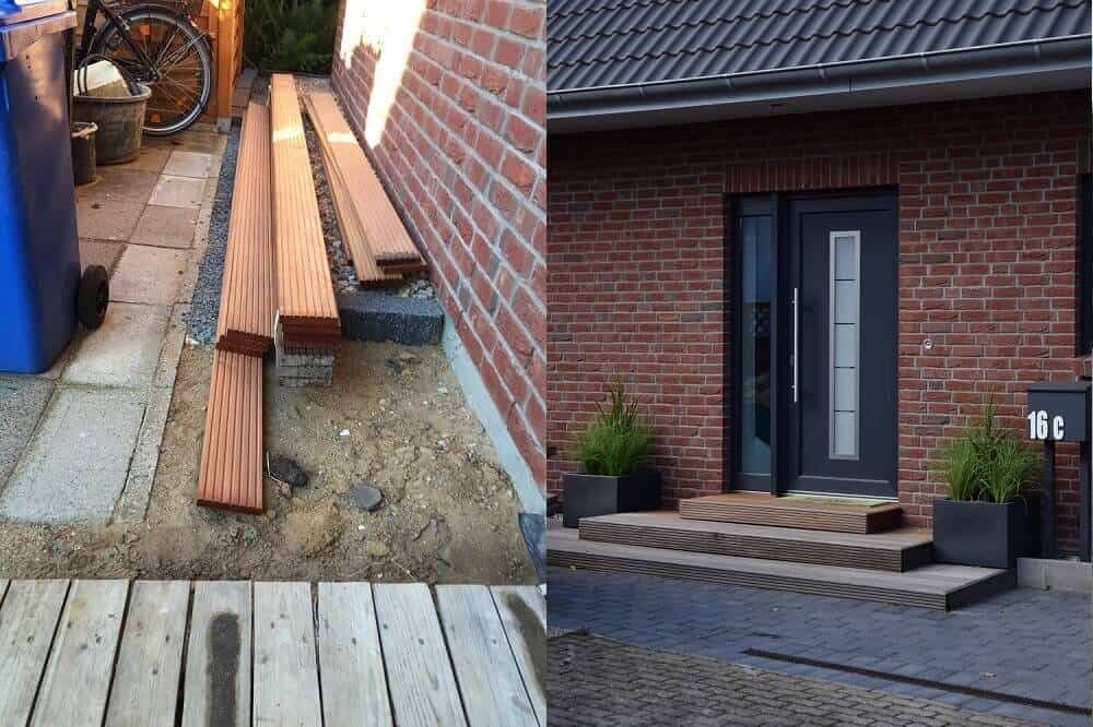 aus dem bisschen holz wird ein eingangsbereich aus dem bisschen holz wird ein eingangsbereich