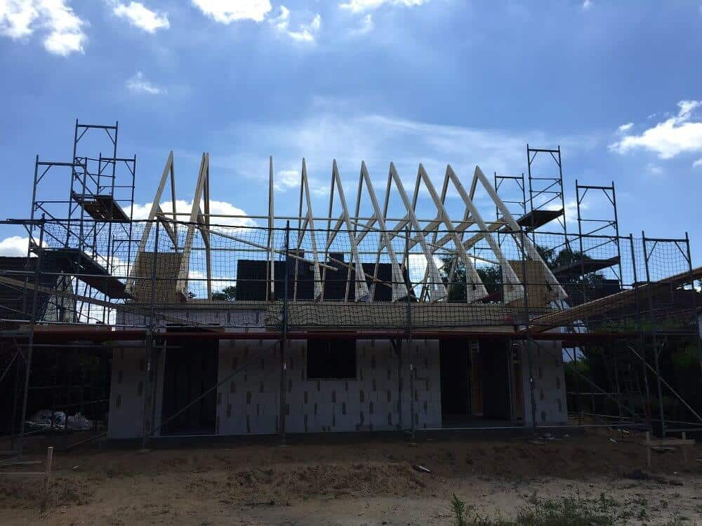 der dachstuhl nimmt formen an der dachstuhl nimmt formen an