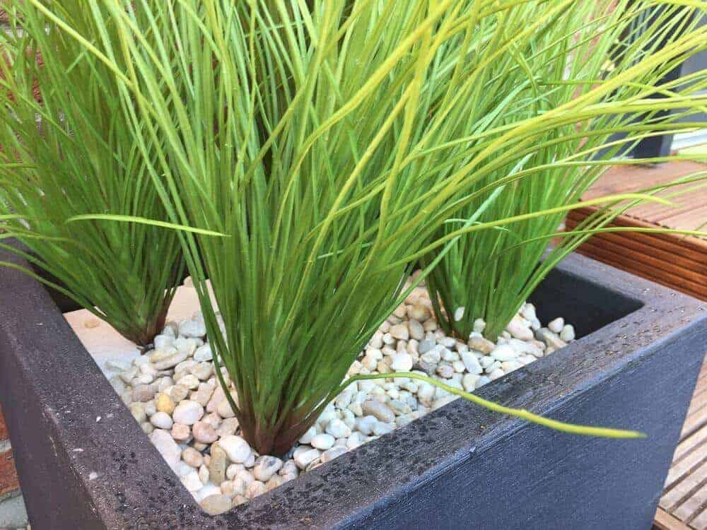 kies als dekoelement im pflanzkübel kies als dekoelement im pflanzkübel