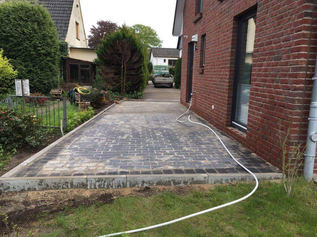 parkplatz pflastern das fertige ergebnis parkplatz pflastern das fertige ergebnis