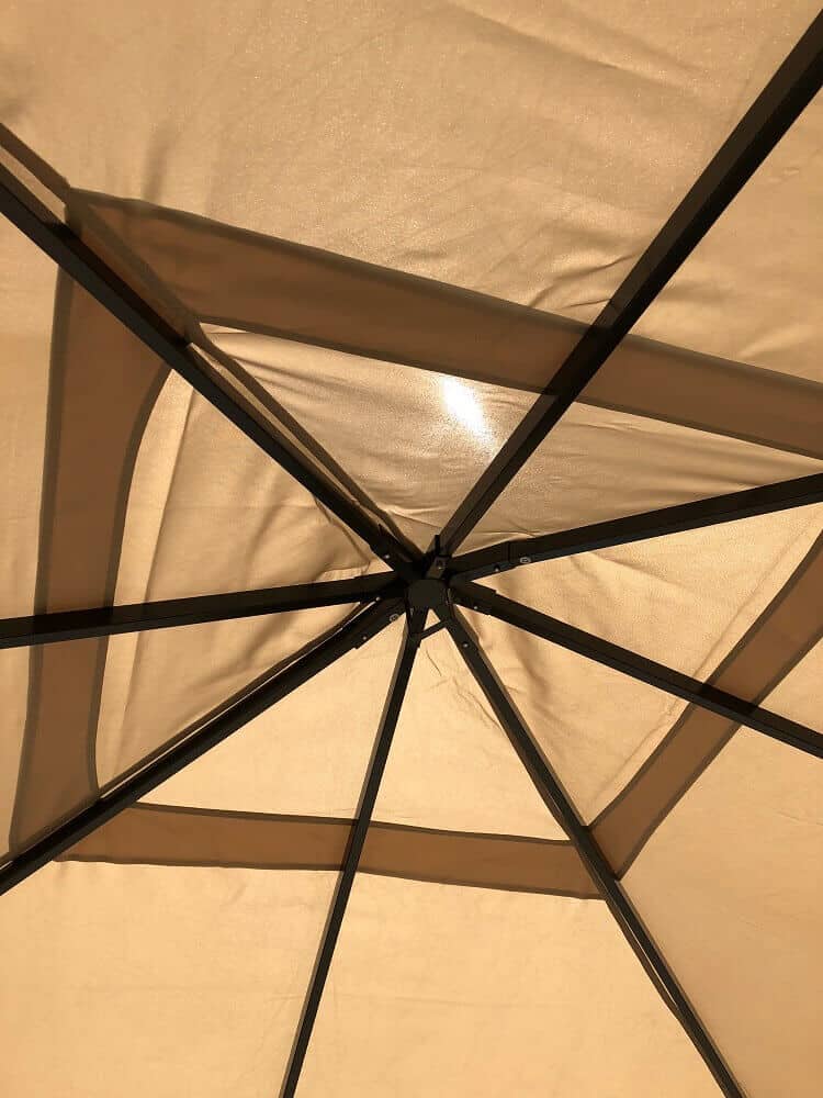 das dach von unserem pavillon das dach von unserem pavillon