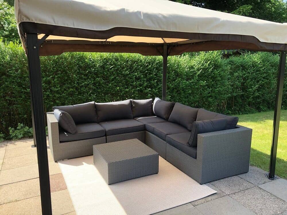 outdoor sofaecke im garten outdoor sofaecke im garten