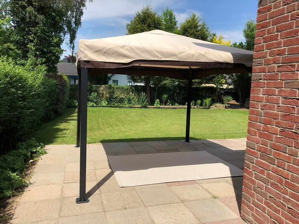 pavillon im garten aufgebaut pavillon im garten aufgebaut