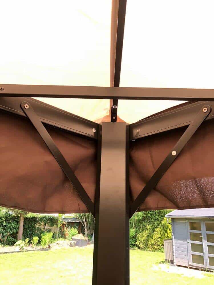 pavillon ist sehr einfach zusammengebaut pavillon ist sehr einfach zusammengebaut