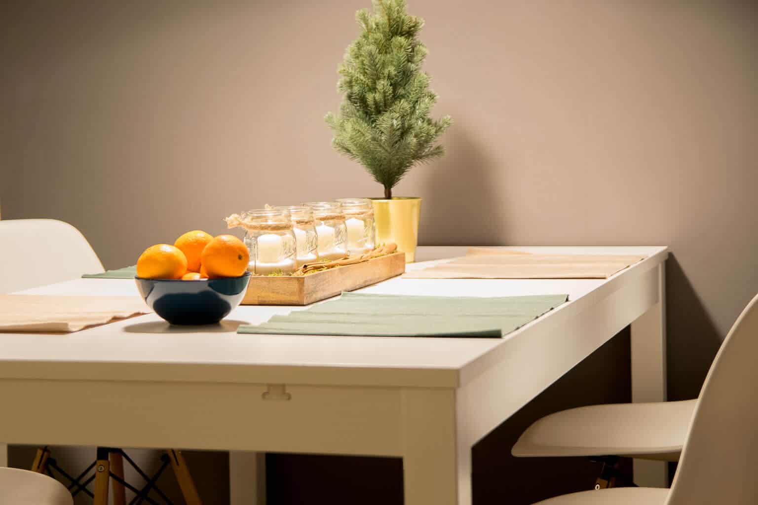 winterdeko sieht super am esszisch aus winterdeko sieht super am esszisch aus