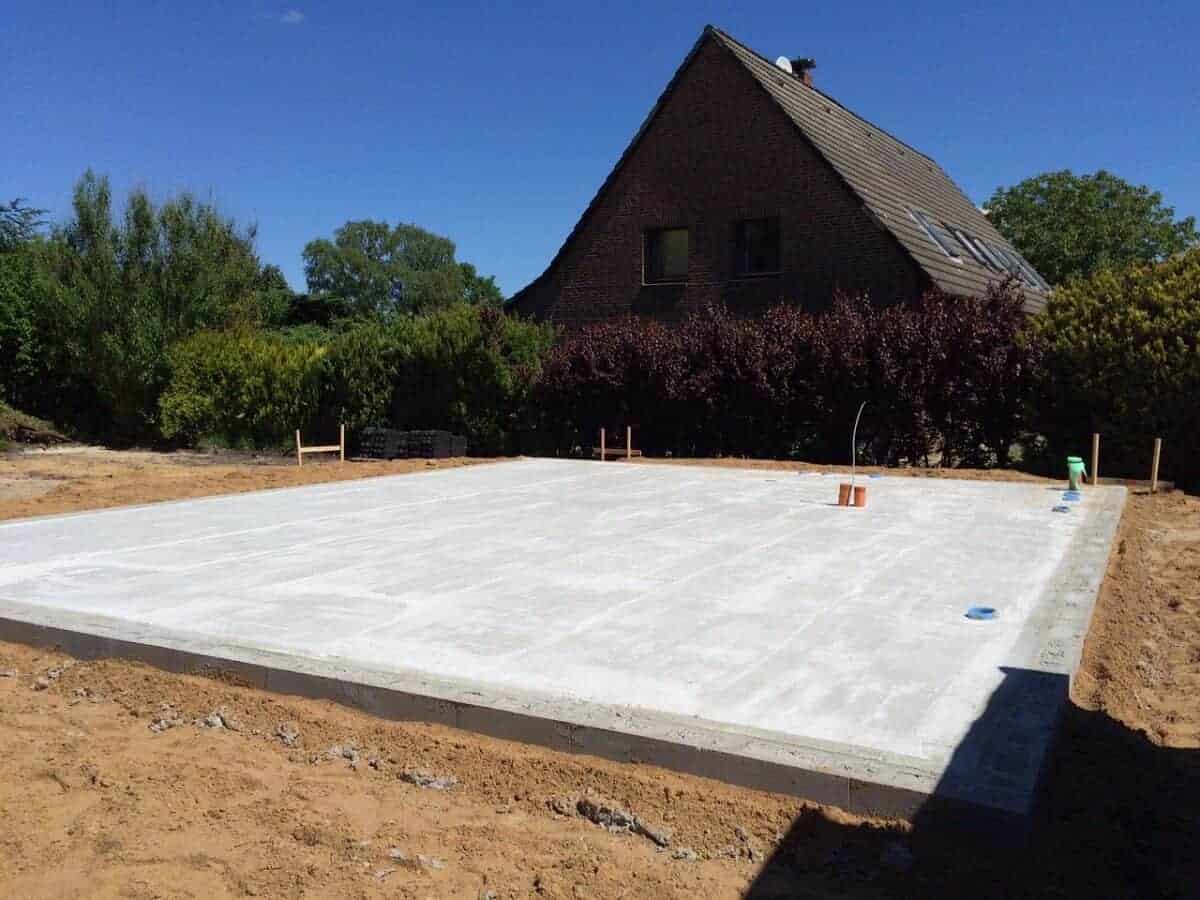 die bodenplatte für unser einfamilienhaus ist fertig es fühlt sich nach haus an die bodenplatte für unser einfamilienhaus ist fertig es fühlt sich nach haus an