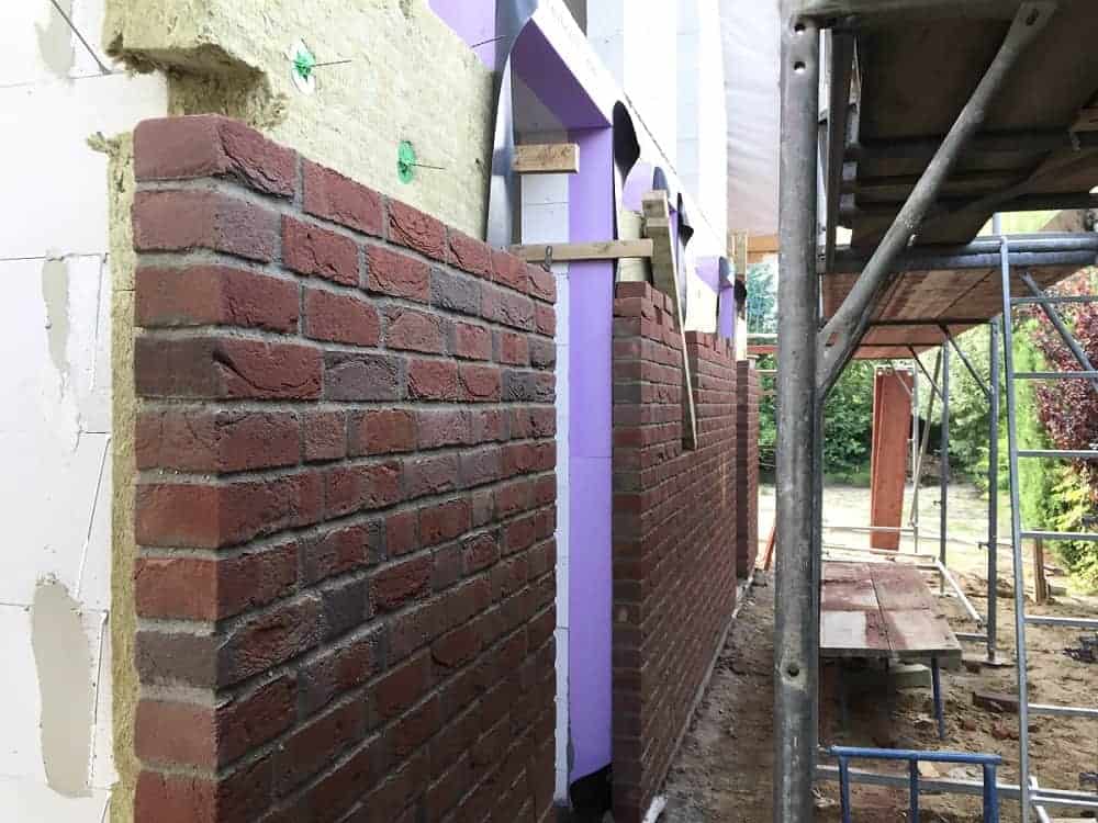 der u wert der außenfassade hängt von den verwendeten materialien ab