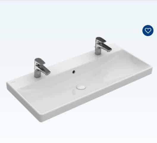 doppelwaschtisch von villeroy boch doppelwaschtisch von villeroy boch