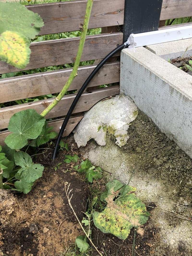 erdkabel verlegen am ende der auffahrt haben wir das erdkabel in die erde geführt erdkabel verlegen am ende der auffahrt haben wir das erdkabel in die erde geführt