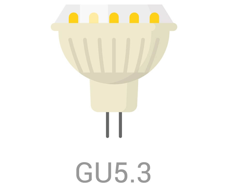Glübirnenfassung GU 5.3