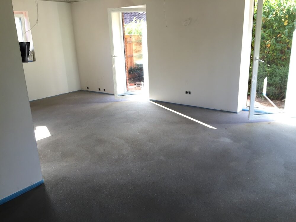 Fußbodenaufbau Estrich - Geeignet ist Trockenestrich, genau wie Nass- und Fließestrich