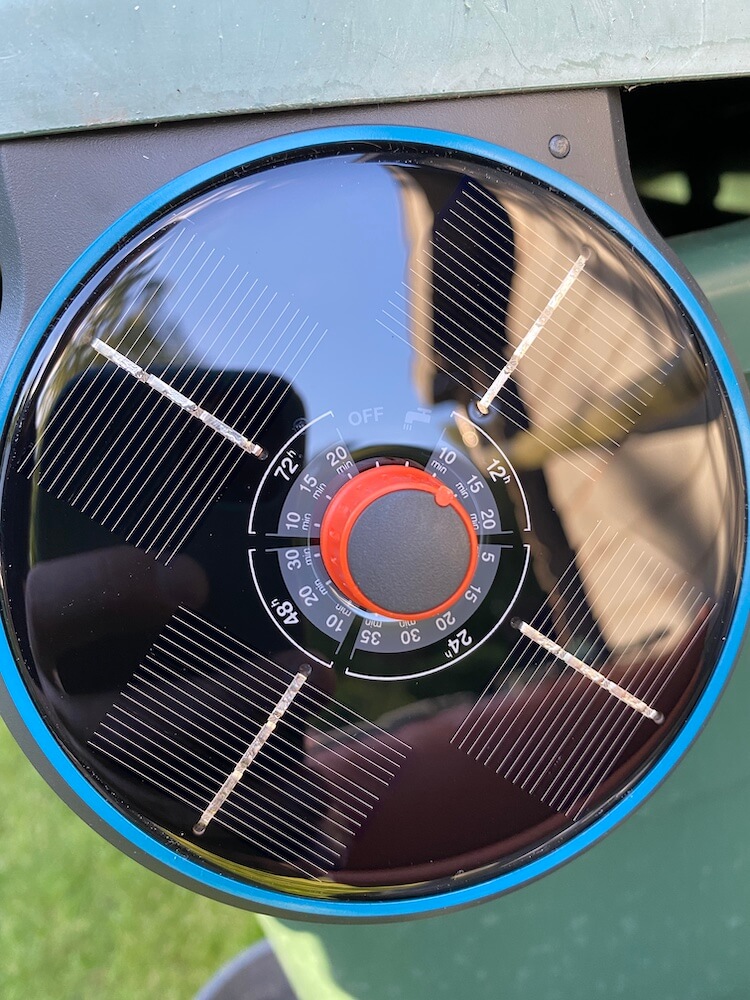 Bewässerungssystem Hochbeete - Das Solar System ermöglicht, die Abgabemenge individuell einzustellen