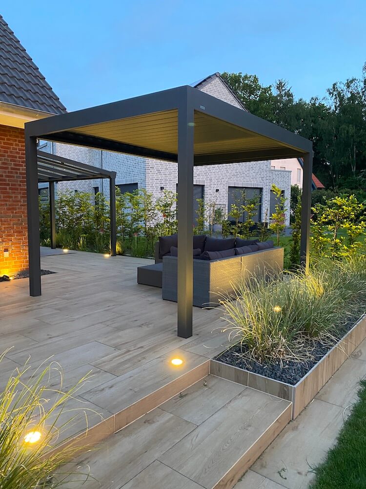 Pergola Terrasse - Wir lieben sie nicht nur in den schรถnen Abendstunden